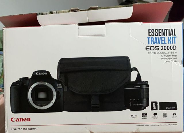 CAMARA CANON EOS 2000D