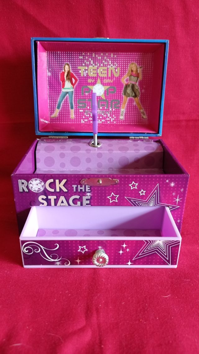 JOYERO MUSICAL / HANNAH MONTANA / ROCK THE STAGE /