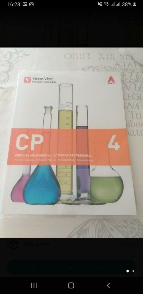 ciències biologia i geologia, cp y física i químic