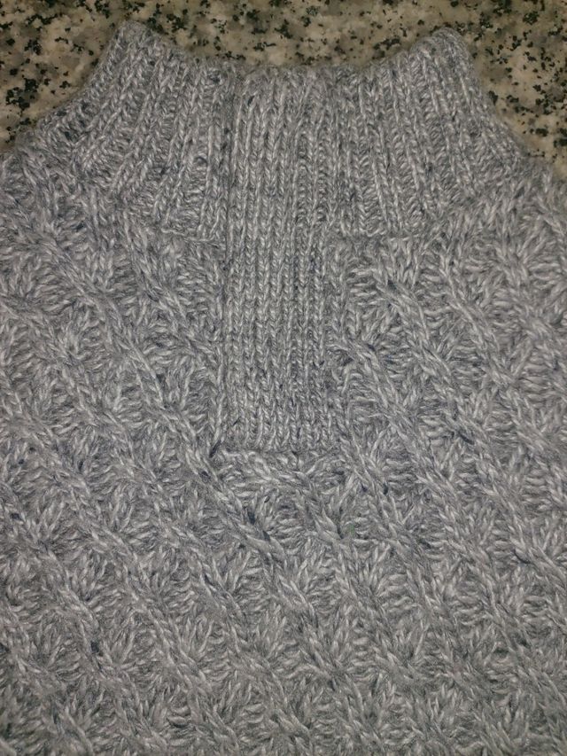 Jersey punto niño (cuello chimenea)