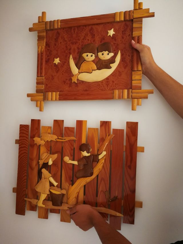 cuadros de madera