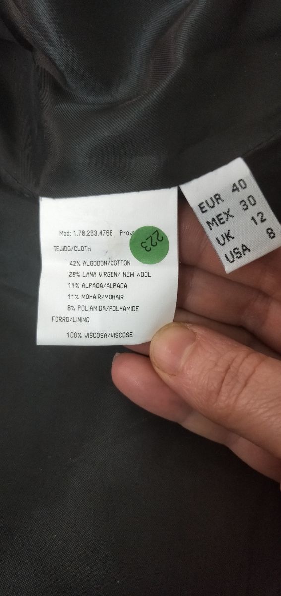 Chaqueton con cinturón