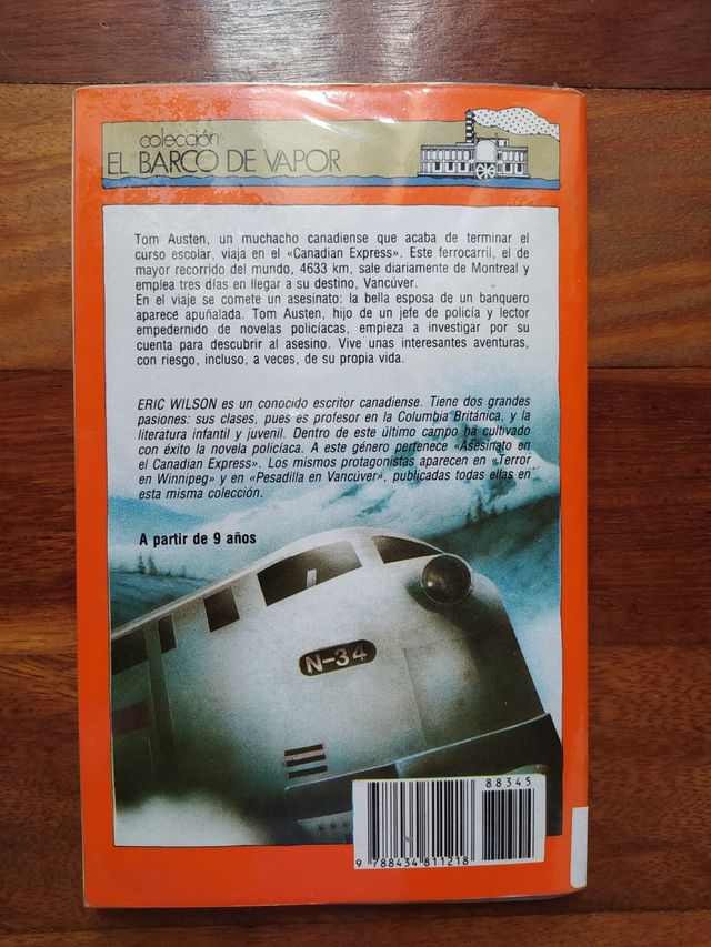 Libro: Asesinato en el Canadian Express