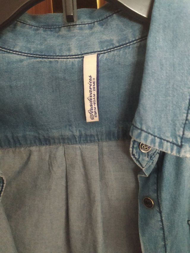 Camisa vaquera larga, muy buen estado