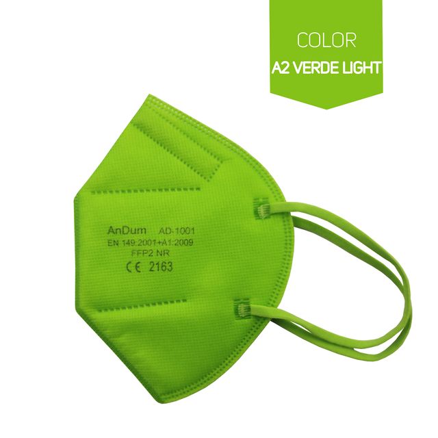 MASCARILLA FFP2 COLORES (ADULTOS) PACK 10UD