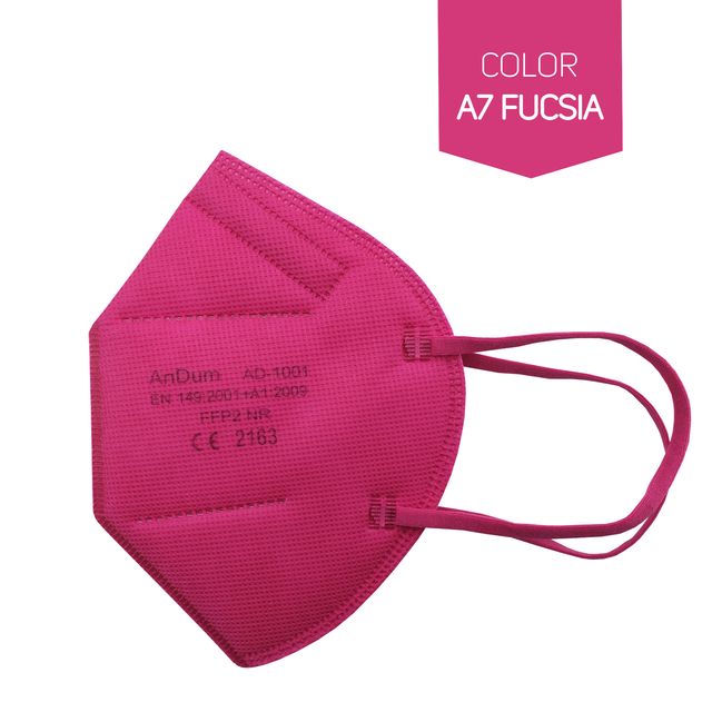 MASCARILLA FFP2 COLORES (ADULTOS) PACK 10UD