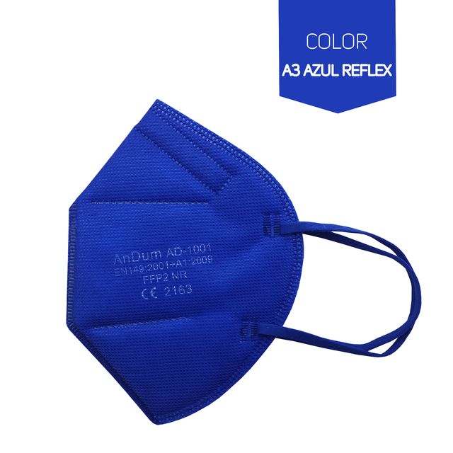 MASCARILLA FFP2 COLORES (ADULTOS) PACK 10UD