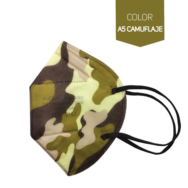 MASCARILLA FFP2 COLORES (ADULTOS) PACK 10UD