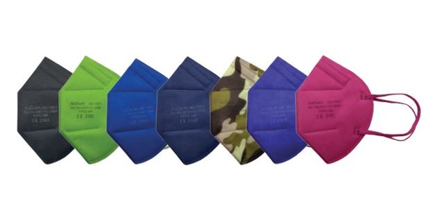 MASCARILLA FFP2 COLORES (ADULTOS) PACK 10UD