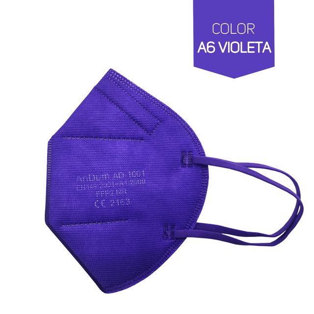 MASCARILLA FFP2 COLORES (ADULTOS) PACK 10UD