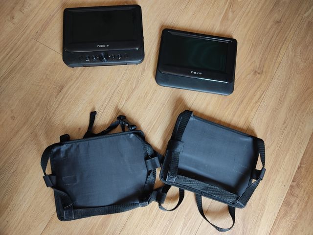 lector dúo de DVD para el coche