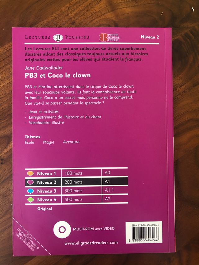 Libro francese Et coco le clown