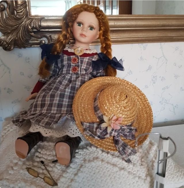 vestido para muñeca