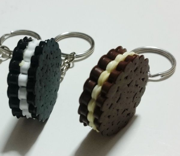 Llavero galleta Oreo