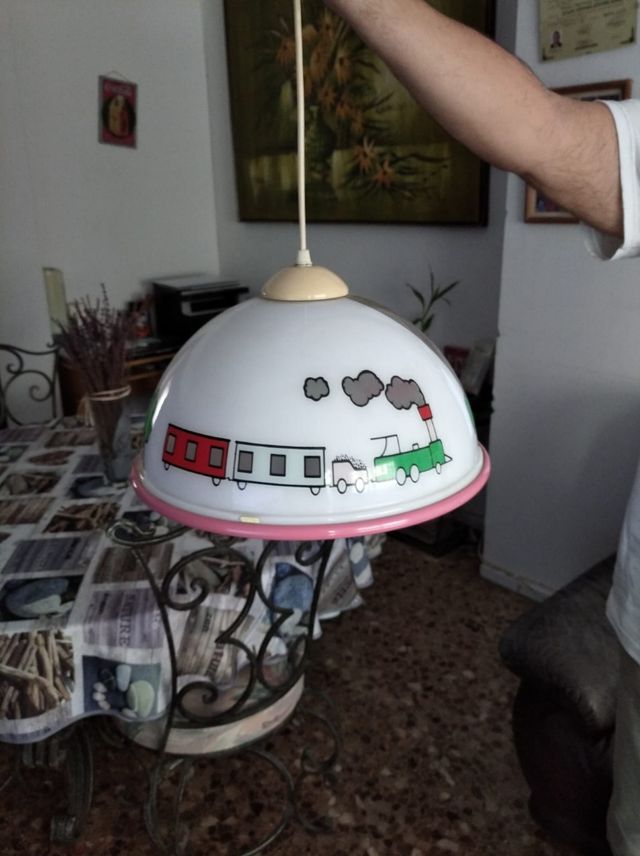 lámpara techo habitación