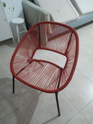 Silla jardín de segunda mano por 10 € en Málaga en WALLAPOP