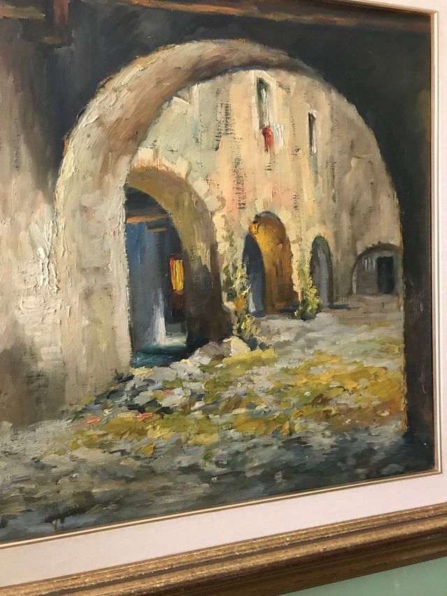 Olio Bonada con cornice di qualità