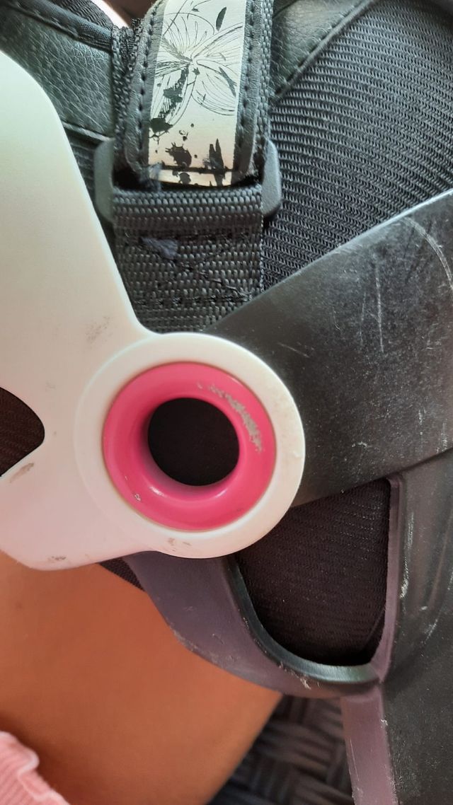 patines en línea talla 32-34, con complementos