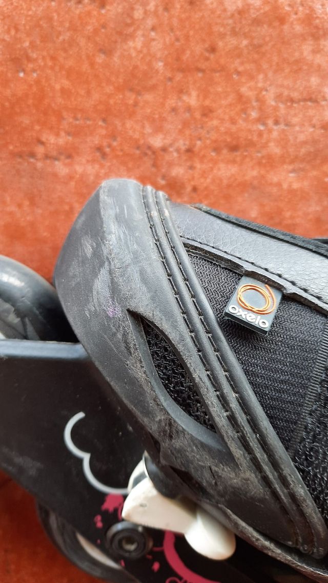 patines en línea talla 32-34, con complementos