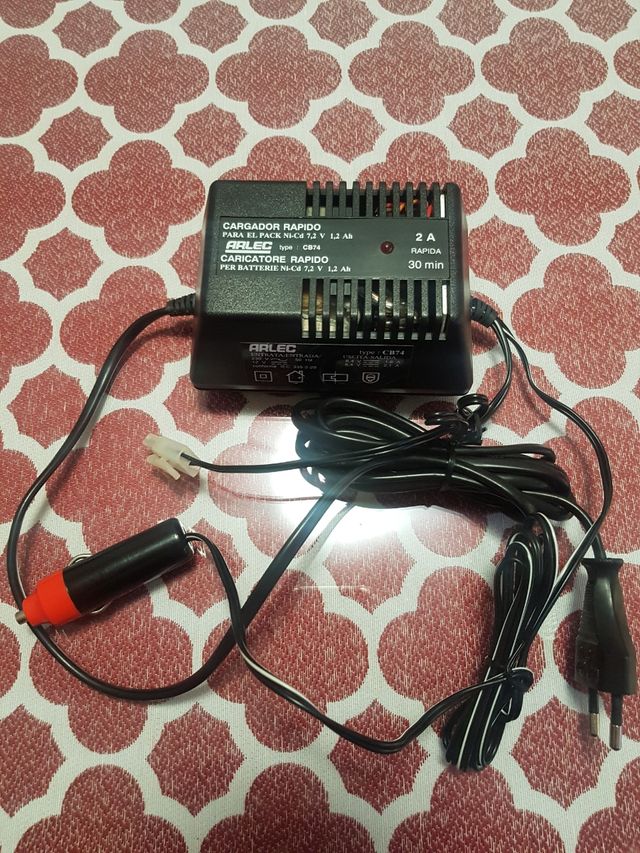 Cargador Rápido pack 7,2 V 1,2 Ah