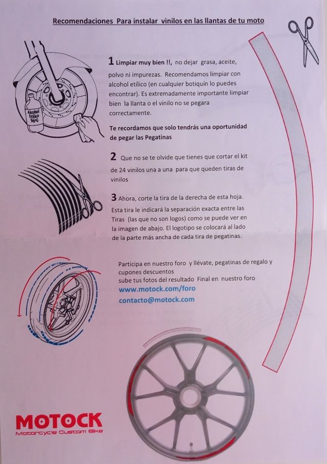Pegatinas moto