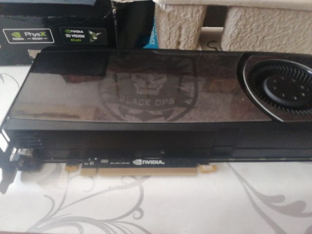 tarjeta grafica EVGA GTX 580