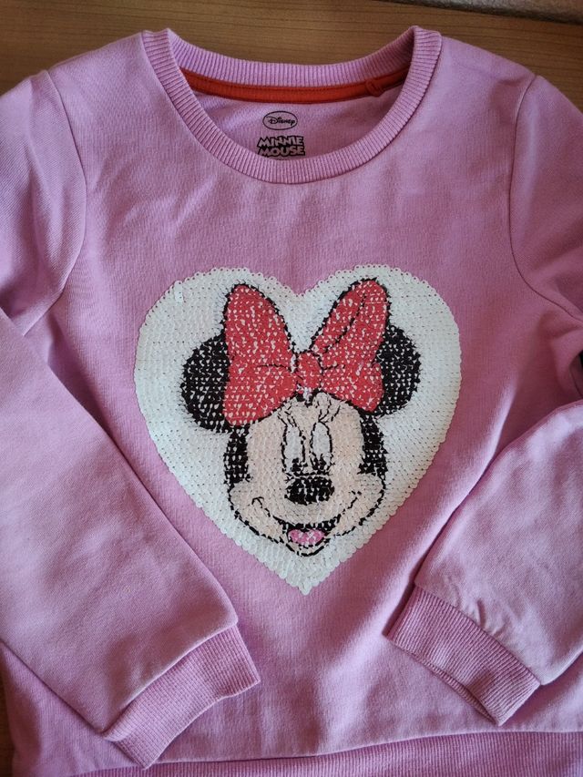 Sudadera Minnie niña 7/8 años