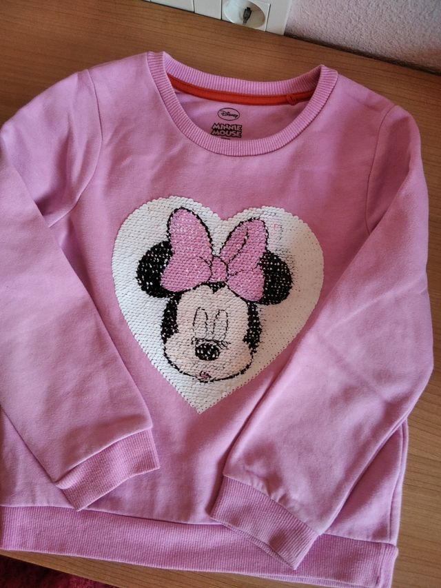 Sudadera Minnie niña 7/8 años