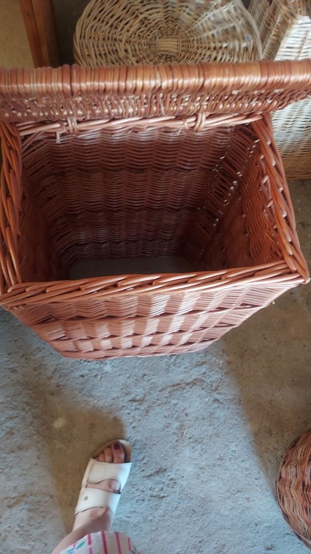 Baúl mimbre ratan bambú