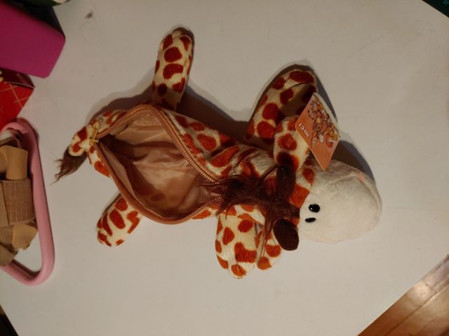 Estuche / portalapices Jirafa NICI Nuevo etiquetas