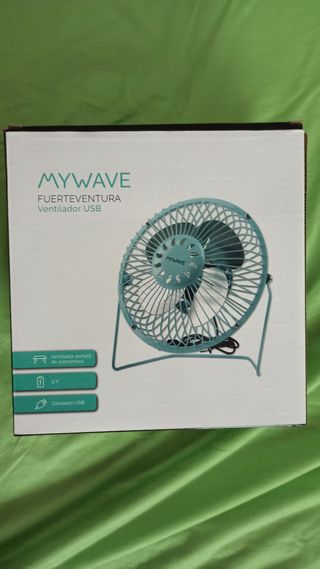 Ventilador de sobremesa Mywave de segunda mano por 5 EUR en A Coruña en  WALLAPOP