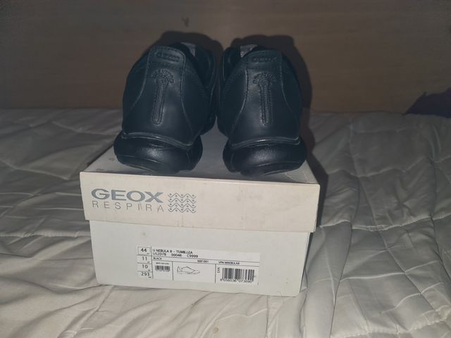 Zapatillas Geox Nebula piel negras talla44