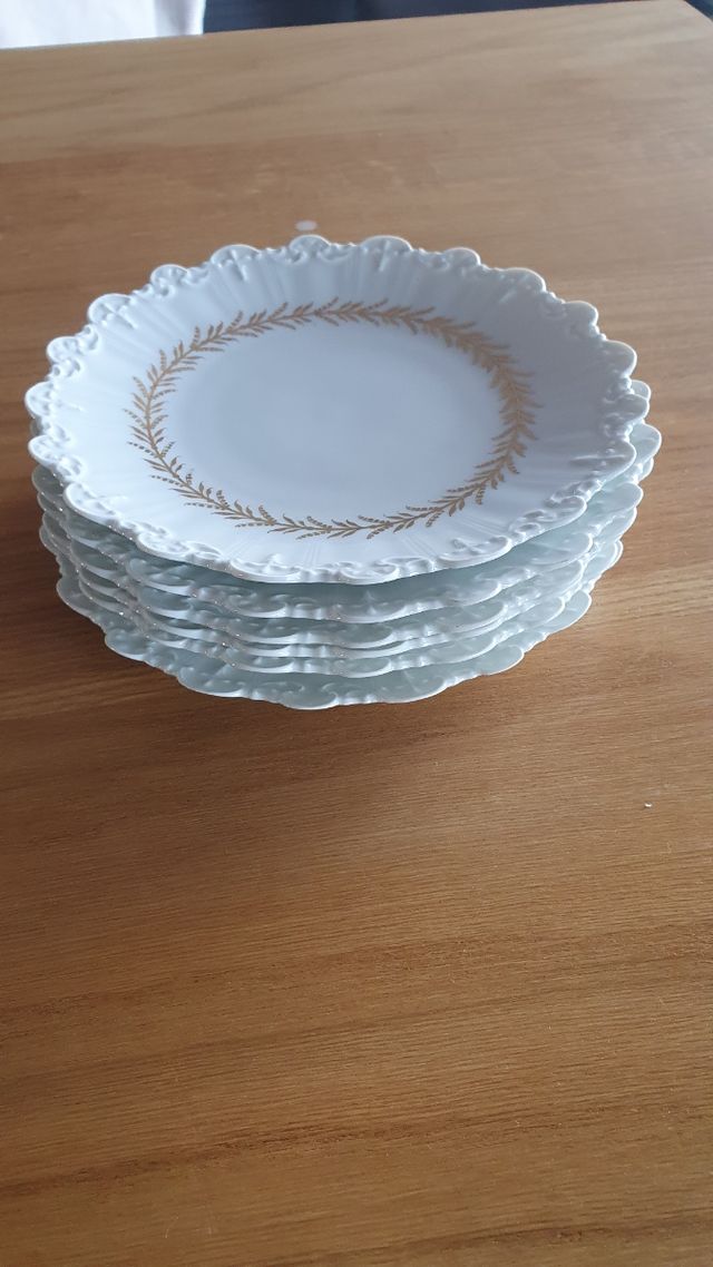 platos de porcelana Limoges