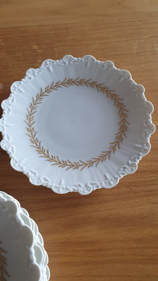 platos de porcelana Limoges