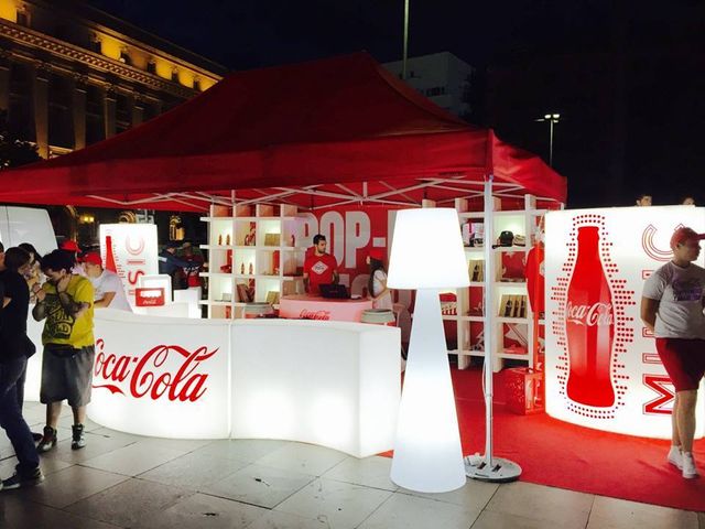 Mostrador con iluminacion led varios