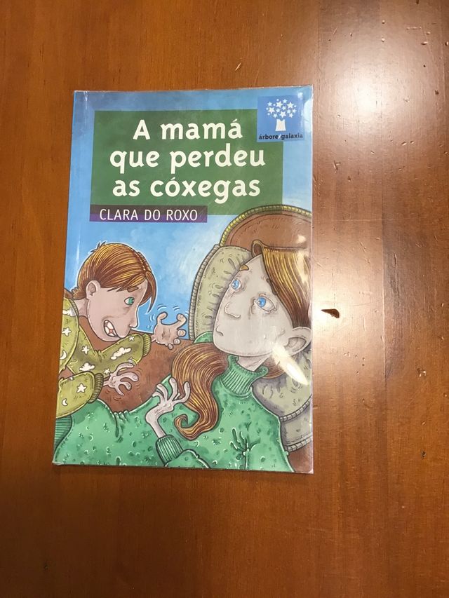 Libro de lectura A mamá que perdeu as cóxegas