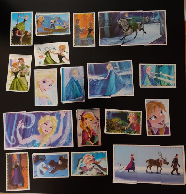 Álbum y cromos Frozen
