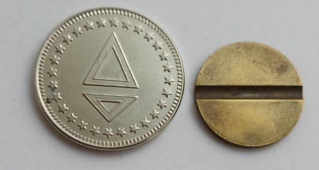 Lote antiguos Fichas Token Telefónicos