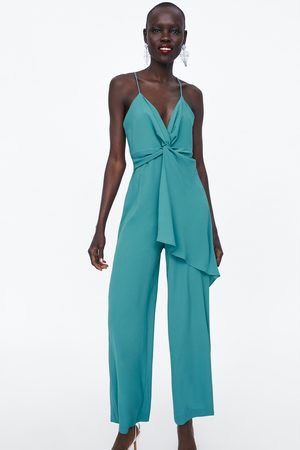 Zara mono a estrenar tirantes nudo de segunda mano por 15 EUR en Torrejón  de Ardoz en WALLAPOP