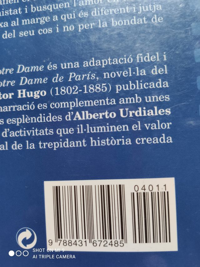 El geperut de Notre Dame. Victor Hugo