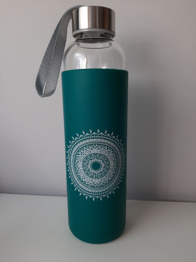 Botella cristal borosilicato 550ml.