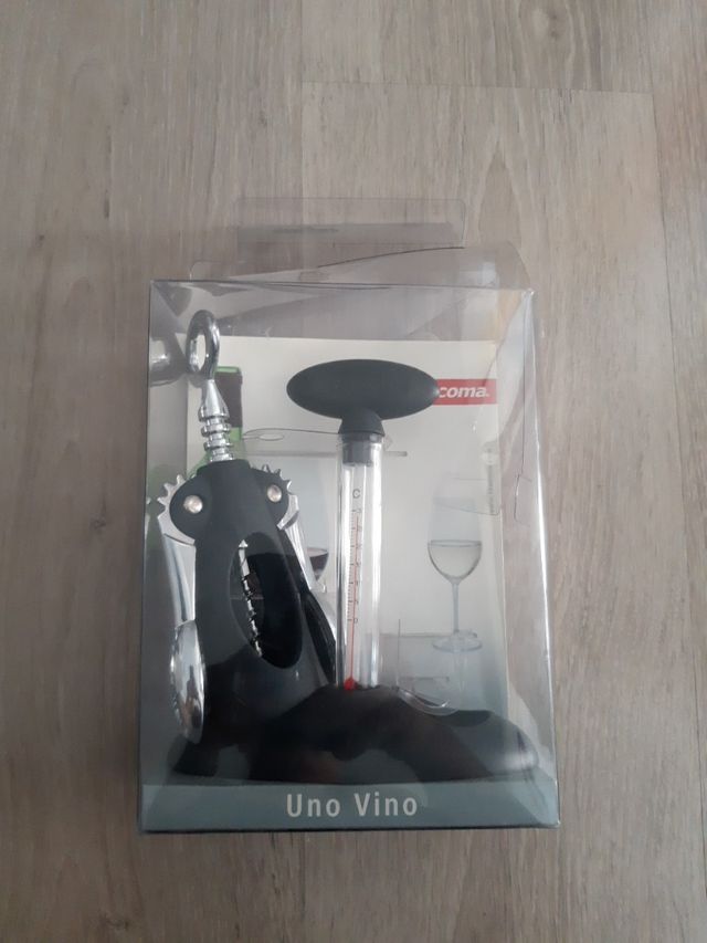 Sacacorchos y termómetro Tescoma