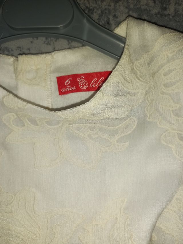 Vestido ceremonia niña