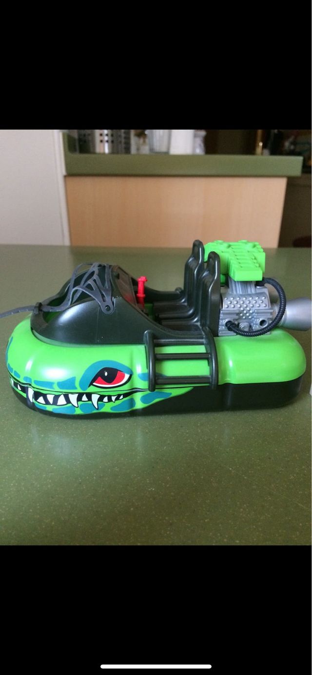 Playmobil 4446 Hovercraft con cocodrilo