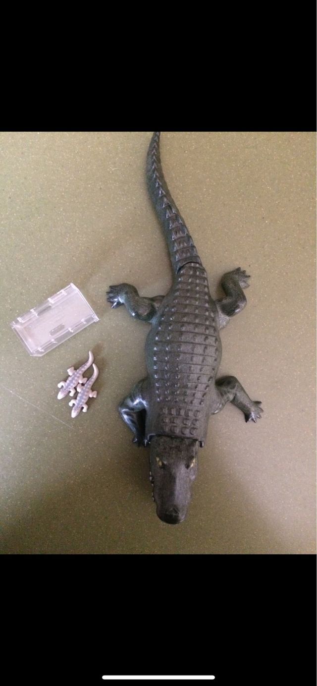 Playmobil 4446 Hovercraft con cocodrilo