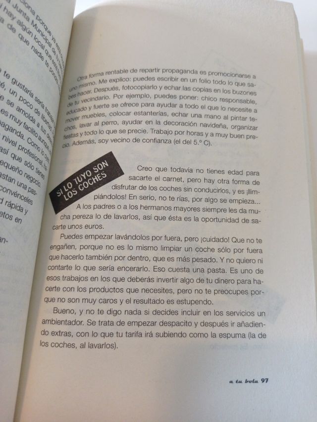 Libro juvenil A tu bola