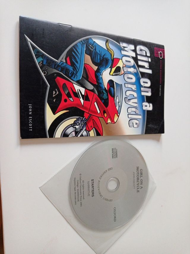Girl on a Motorcycle libro + CD