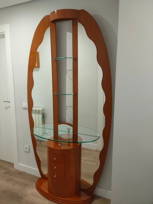 Recibidor con espejo