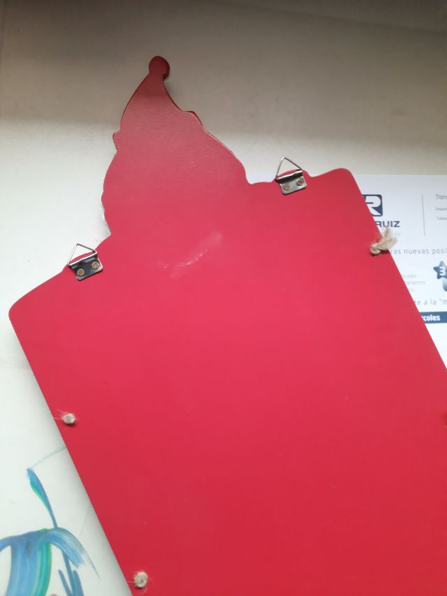 Pizarra navideña pared