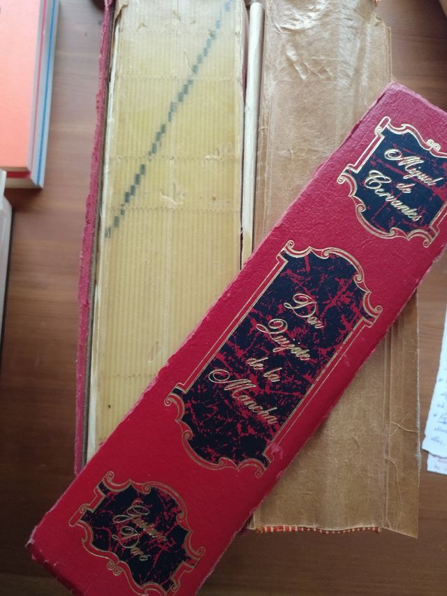 Libro antiguo Don Quijote de la Mancha